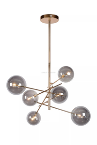 FL-029CH Modern Glass Chandelier Lamp