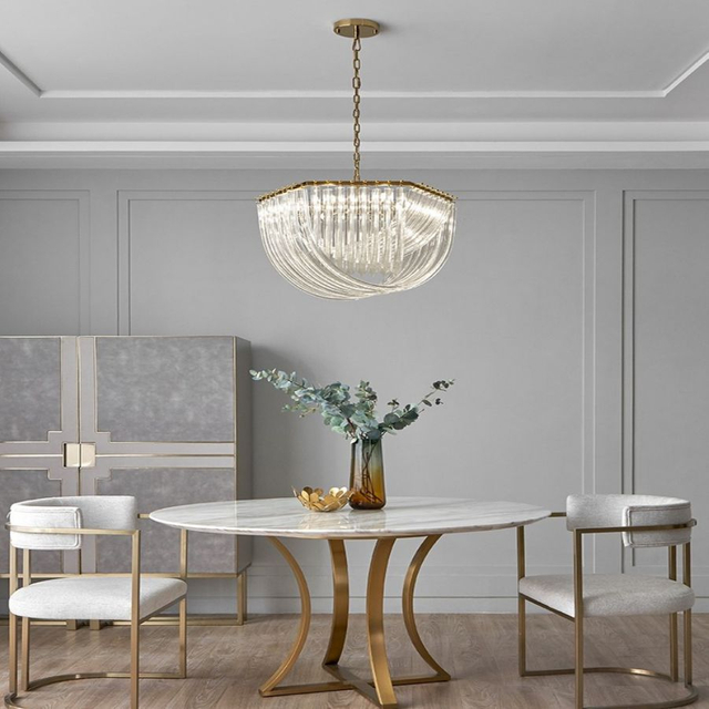 FL-020CH Modern Chandelier Crystal Lamp 