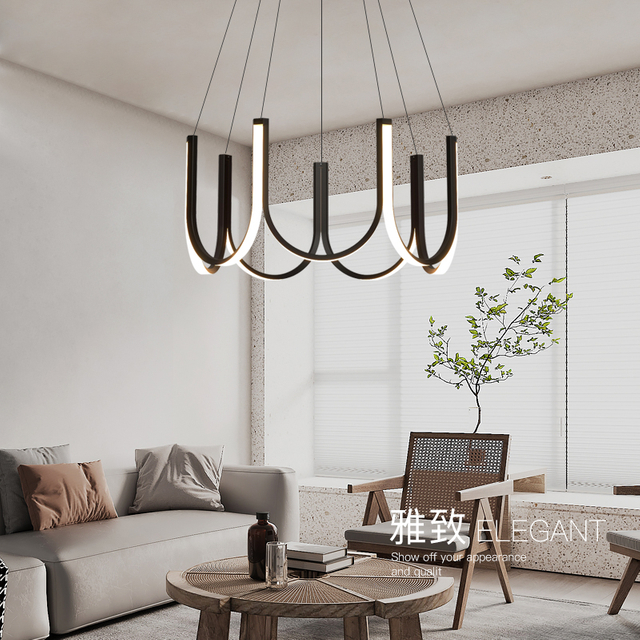 FL-021 U Shape Simple Modern Led Light 