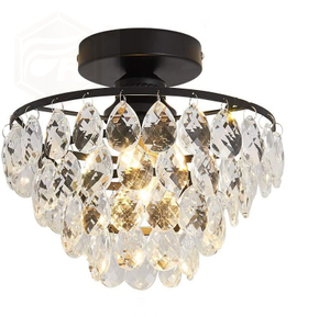 FL-003CL Crystal Modern Ceiling Light Fixtures