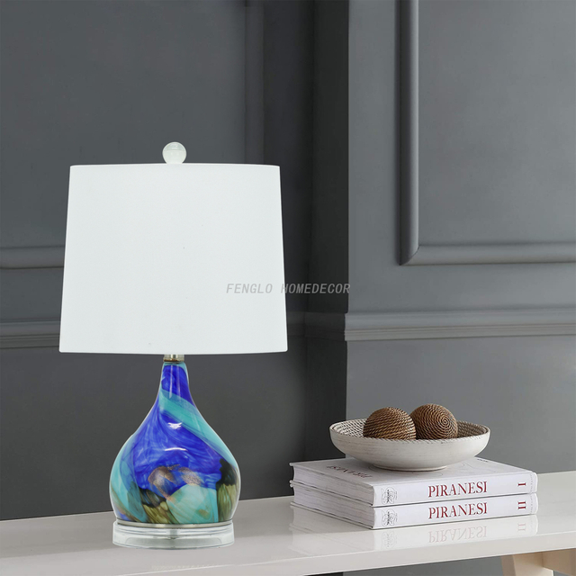 FL-121TL GLASS TABLE LAMP