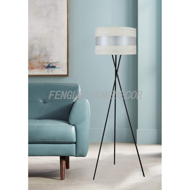 FL-049FR 3PC MODERN FLOOR LAMP 